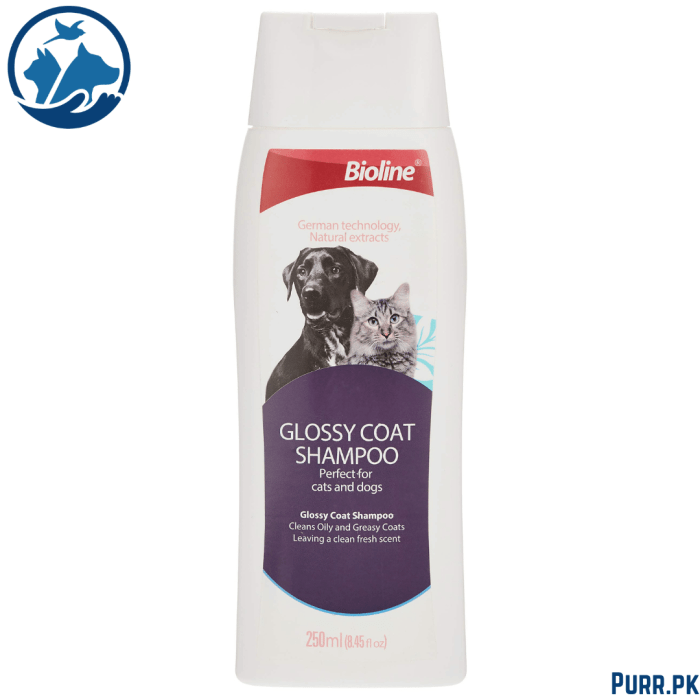 Bioline Pets Glossy Coat Shampoo