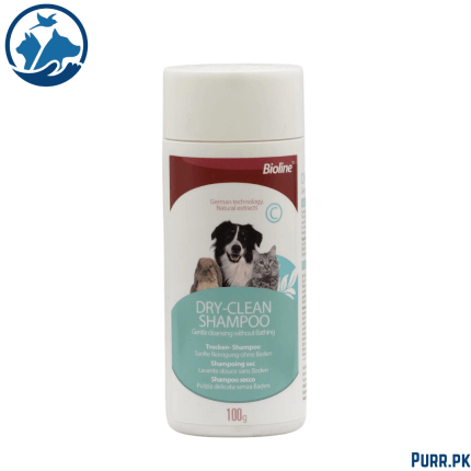 Bioline Pets Wash Free Dry Shampoo 100 g