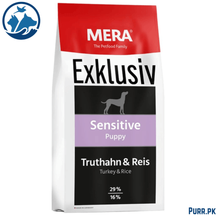 MERA Exklusiv Puppy Dog Food - Turkey and Rice