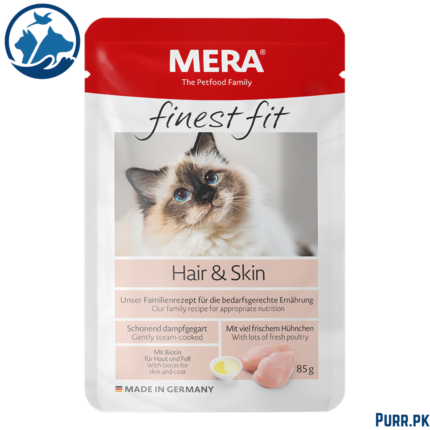 MERA Finest Fit Hair & Skin Wet Cat Food