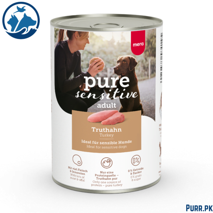 MERA Pure Sensitive Turkey Adult Wet Cat Food – 400 Gram