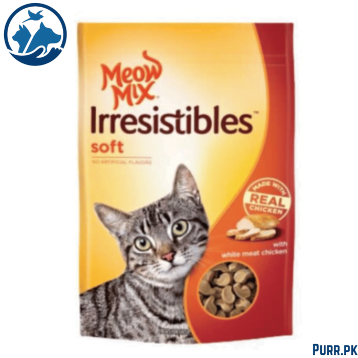 Meow Irresistibles Soft With White Meat Chicken Cat Treats-1