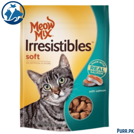 Meow Mix Irresistibles Soft With Salmon Cat Treats