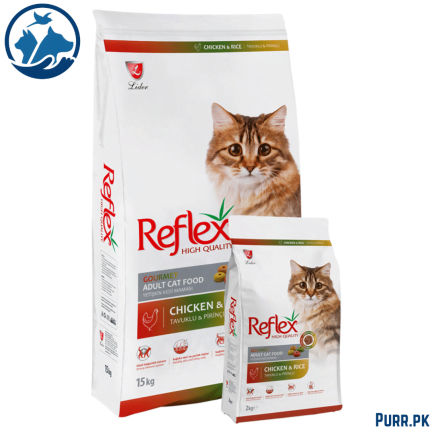 Reflex Adult Cat Food Multi Color Chicken