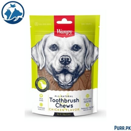 Wanpy Tooth Brush Chews - Beef Flavor - 100 Gram