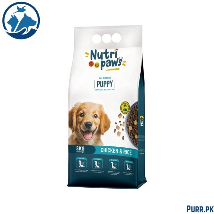 Nutri Paws Puppy Food 3KG