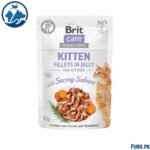 Brit Care Cat Pouch KITTEN - Savory Salmon in Jelly