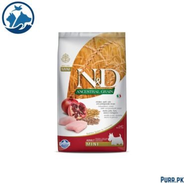 Farmina Adult Dog N & D AG Chicken & Pomegranate Medium & Maxi 2.5 Kg Bag