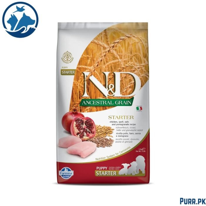 Farmina Puppy N & D AG Chicken & Pomegranate Medium & Maxi 2.5 Kg Bag