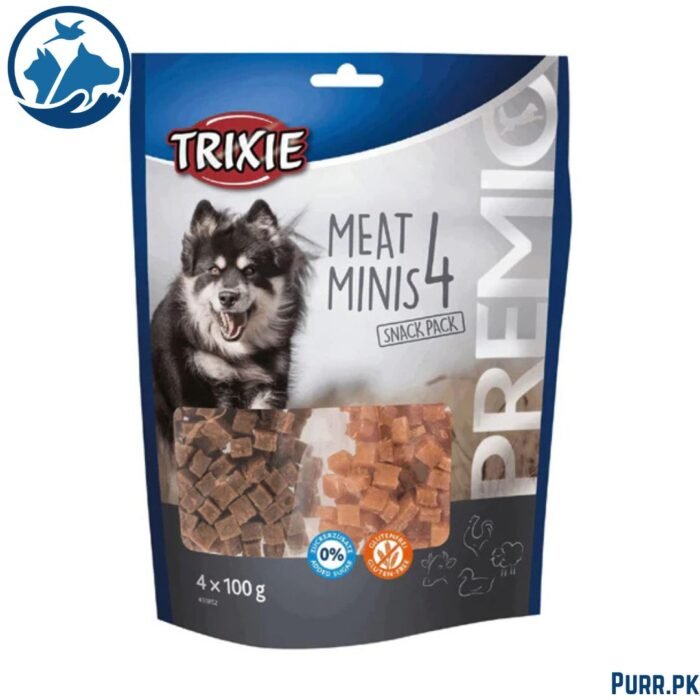 Trixie Dog Premio 4 Meat Minis Chicken/Duck/Beef/Lamb 4 × 100 g