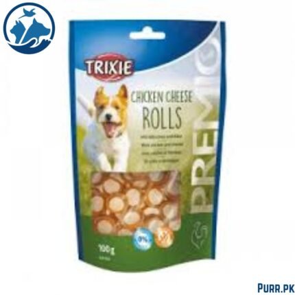 Trixie Dog Premio Chicken Cheese Roll 100 g Pouch