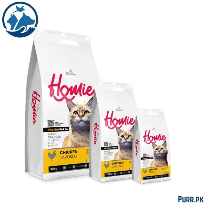 Homie Super Premium Low Grain Adult Cat Food – Chicken