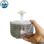 Whisper-Quiet 1.5L Transparent Pet Water Fountain