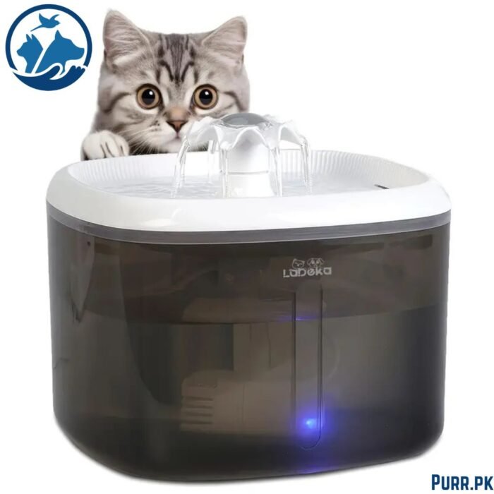 2.5L Cat Water Fountain – Auto, Durable, No Battery