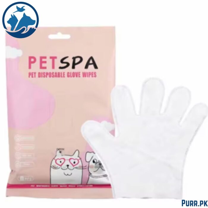 6pcs Pet SPA Disposable Gloves No Rinse Washing Gloves (1)