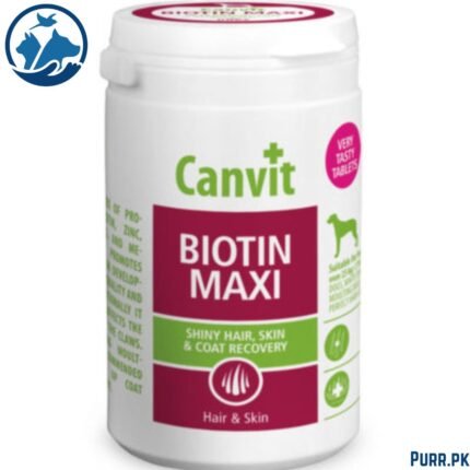 Canvit Biotin Maxi for Medium and Large Dogs – Skin and Coat Recovery