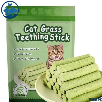 Cat Grass Teething Stick (6Sticks)