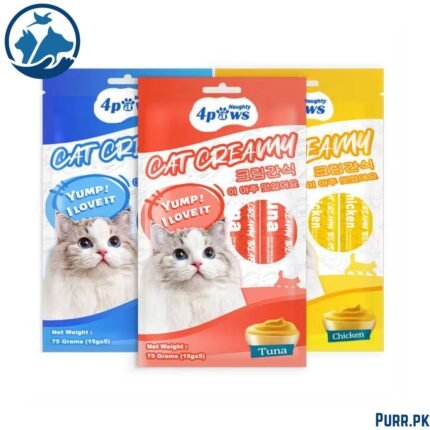 4 Paws Creamy Lickable Treats For Cat