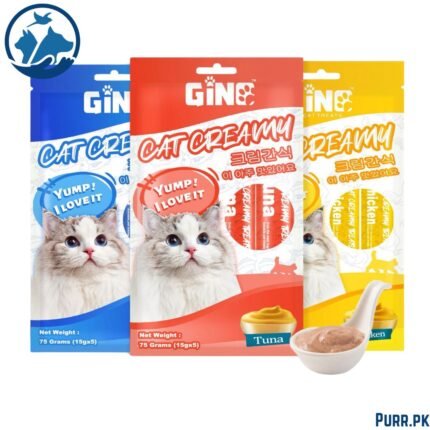 Gino Creamy Lickable Treats For CatGino Creamy Lickable Treats For Cat