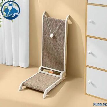Long rectangle Scratcher with Track Toy