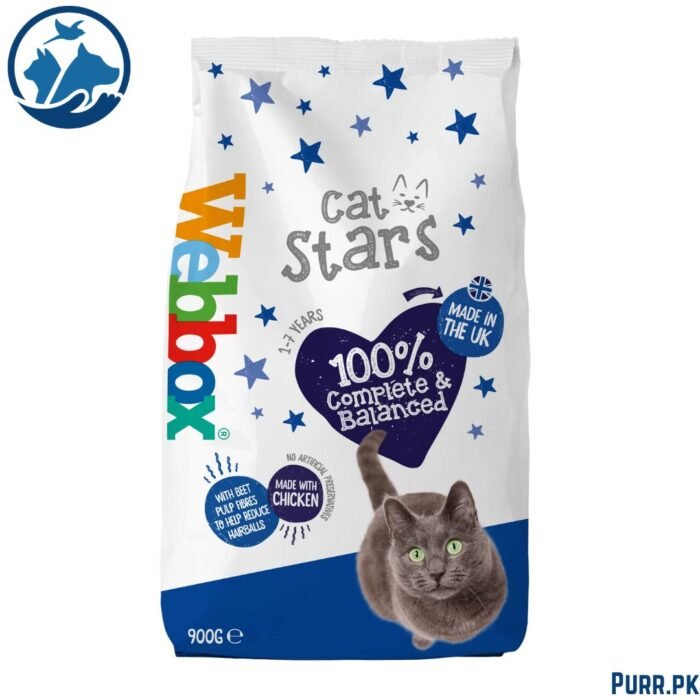 Webbox Cat Stars Chicken Dry Cat Food