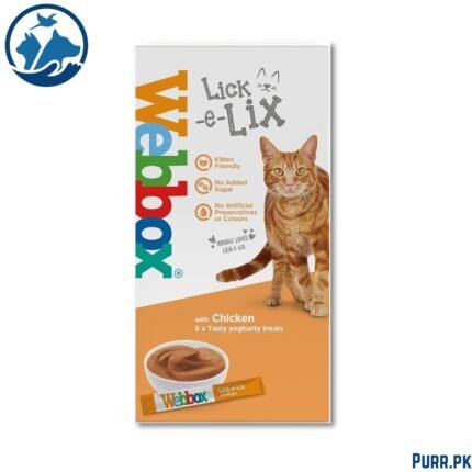 Webbox Lick-e-Lix Chicken Cat Treats