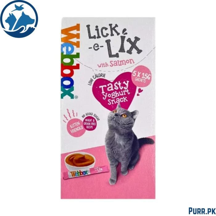 Webbox Lick-e-Lix Creamy Salmon Cat Treats