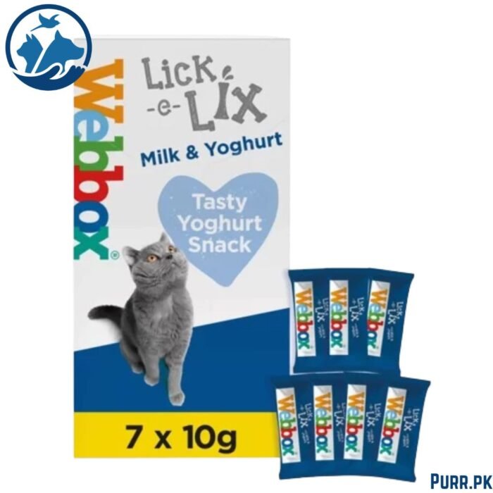 Webbox Lick-e-Lix with Milk & Yoghurt Cat Treats