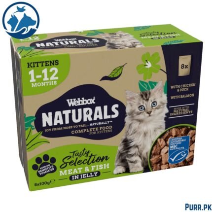 Webbox Naturals Kitten Selection Jelly Wet Cat Food