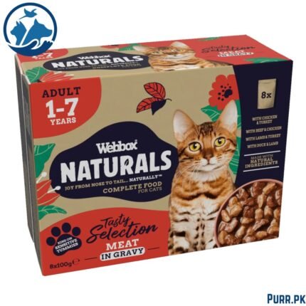 Webbox Naturals Meat in Gravy Wet Cat Food Meat