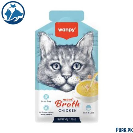 Wanpy Adult Cat Soup Meat Broths Chicken 50 g